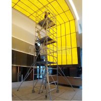 Aluminum mobile tower<br/>(DOUBLE PLATFORM)<br/>(CY-140250)