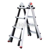 Push-lock Telescopic Folding Ladder<br/>(DFTP)