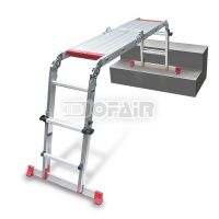 Telescopic Multipurpose Folding Ladder<br/>(DFM-10+PLA)