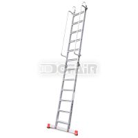 Foldable Mobile Ladder<br/>(handrail – optional)<br/>(DF2FL)