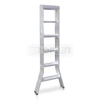 Sturdy Alu. Double-sided Rung-step Ladder<br/>(DFL-2)